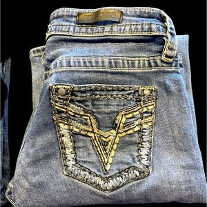 Vigoss Slim Boot Mid Rise Jeans size:12